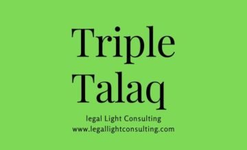 Triple Talaq by legal light consulting com