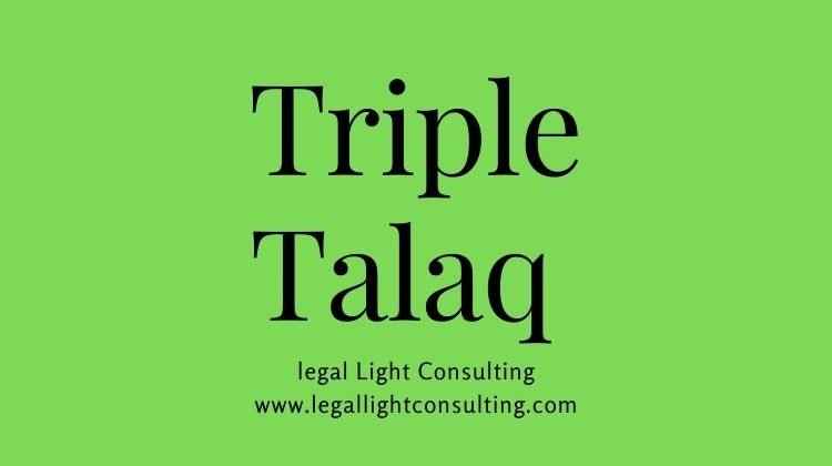 Triple Talaq by legal light consulting com
