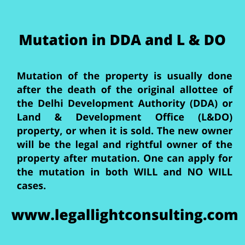 Mutation in DDA and L & DO legallightconsulting.com