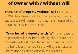 legal light consulting property transfer after death of the ownership