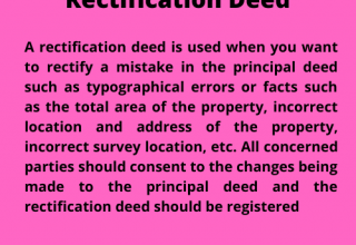 rectification deed by llc lawyer